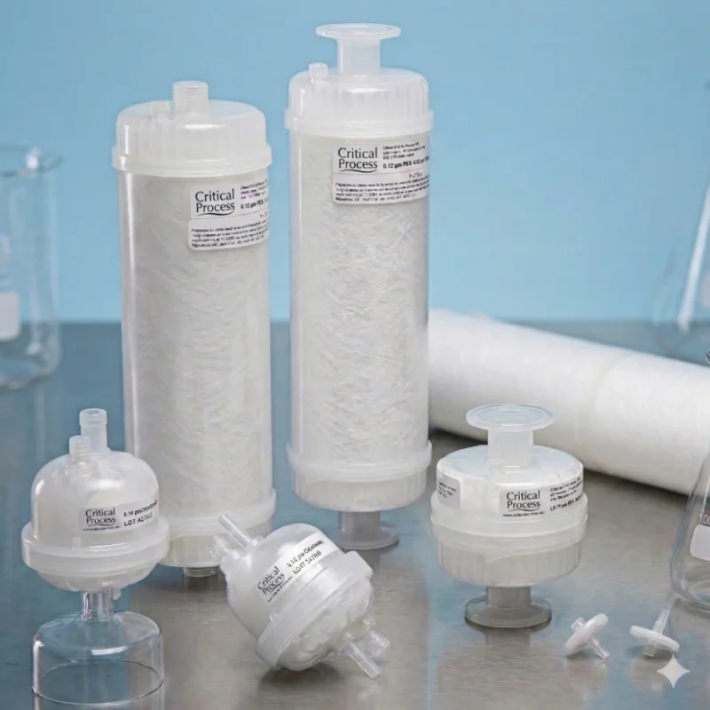 FiltrosCriticalProcess Cápsulas y microcápsulas