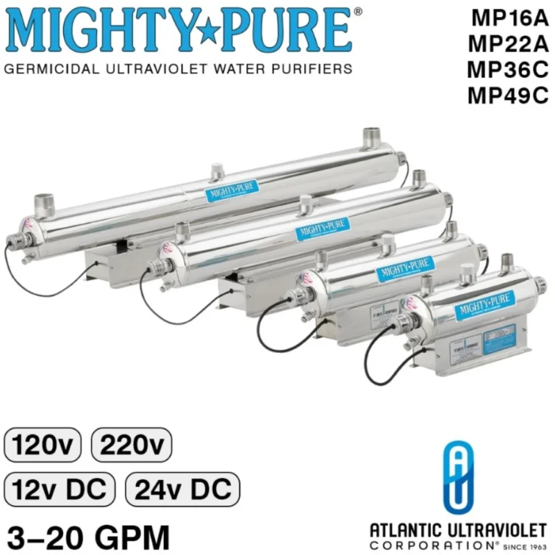 MightyPure Equipo para desinfección de agua MightyPure